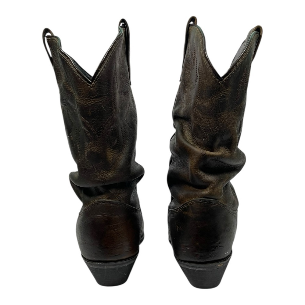 Dingo Golden Condor Women’s Leather Cowboy Boots Size 9 Brown Model D17542 - Picture 2 of 10